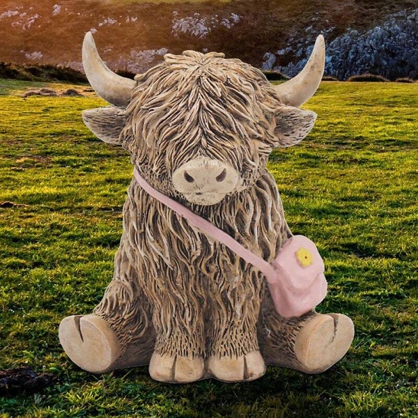 Highland Cow Hand Bag