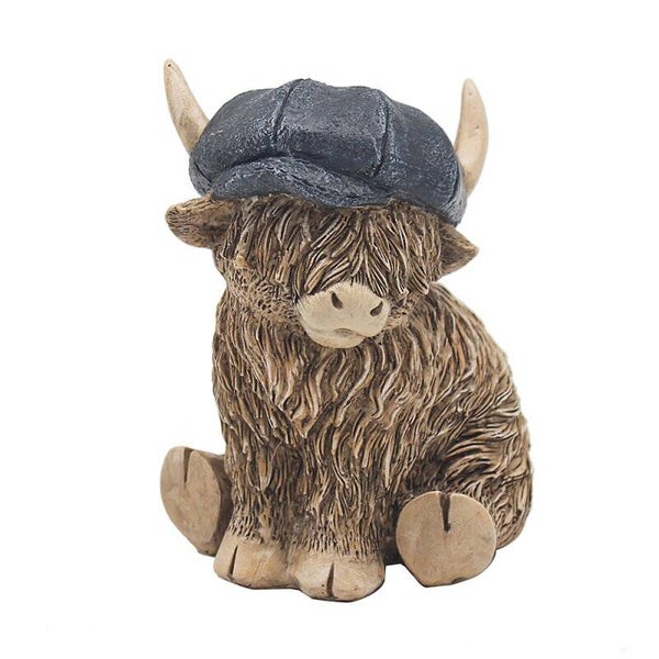 Highland Cow Flat Cap