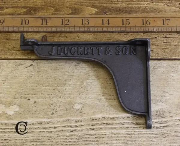 Shelf Bracket Lip Railway J DUCKETT