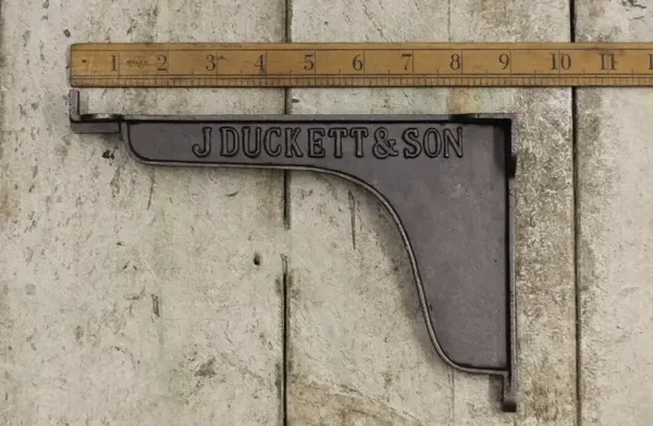 Shelf Bracket Lip Railway J DUCKETT