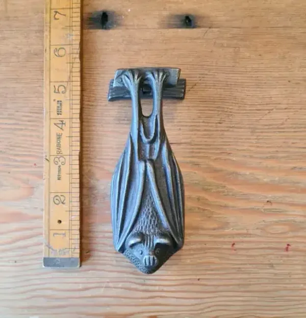 Cast Iron Bat Door Knocker