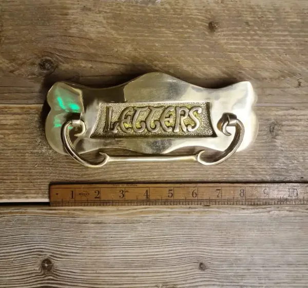 Letter Box Plate LETTERS