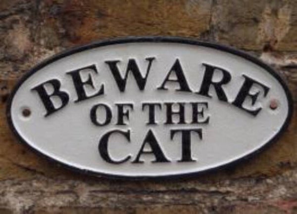 Bat Cave sign