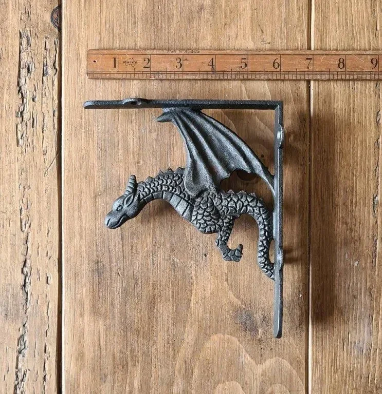 Shelf Bracket WINGED DRAGON 180mm x 150mm