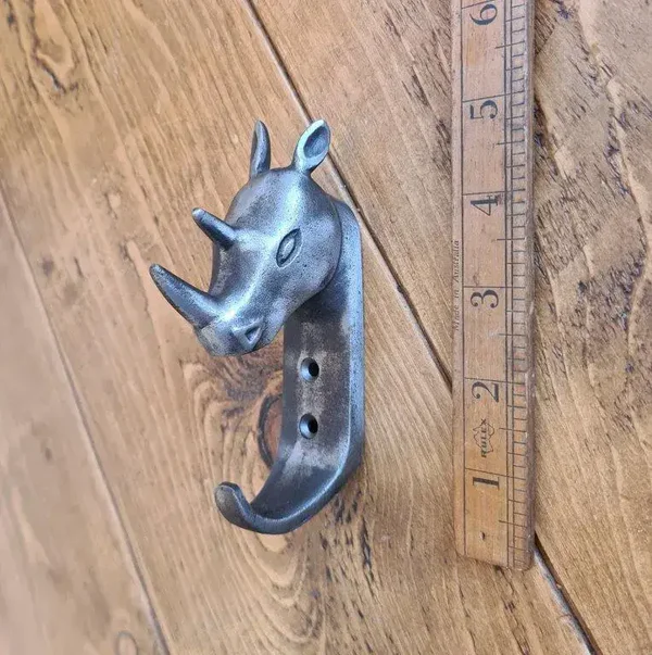 Coat Hook Single RHINOCEROS