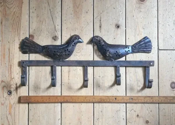 Hook Rail TWO BIRDS 5 hooks