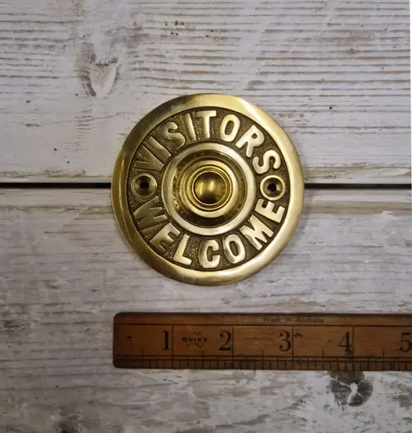 Door Bell Push VISITORS