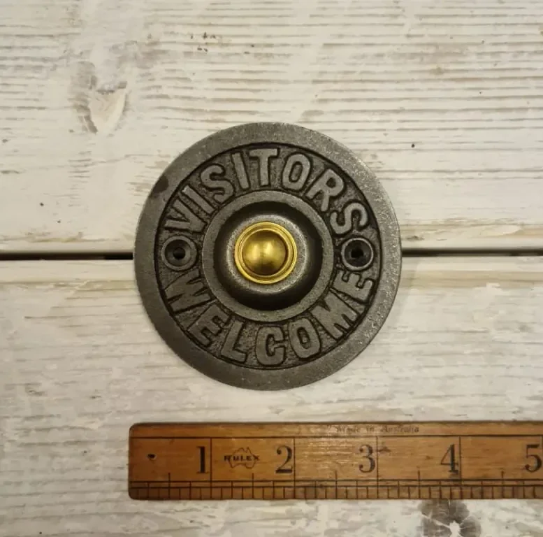 Door Bell Push VISITORS