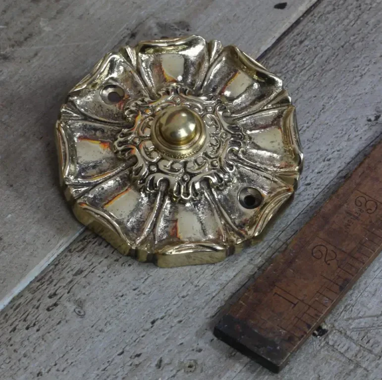 Door Bell Push EPPLEWORTH Brass