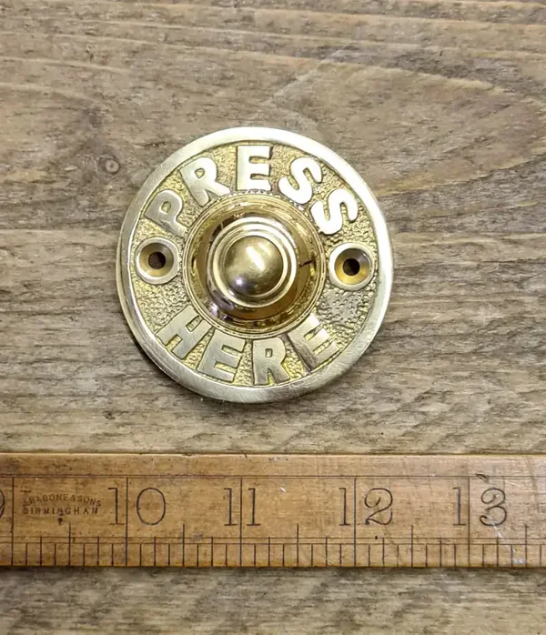 Door Bell Push PRESS HERE