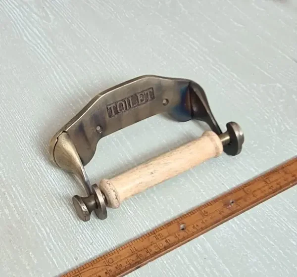 Toilet Roll Holder TOILET Drop In PECKHAM Antique Brass