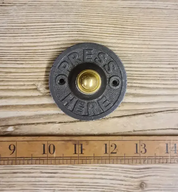Door Bell Push PRESS HERE