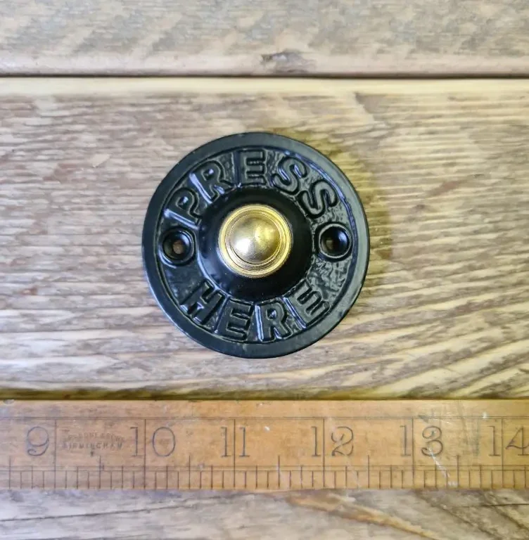 Door Bell Push PRESS HERE