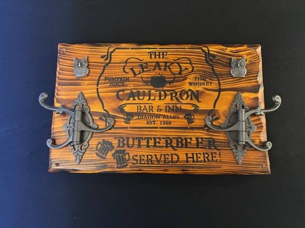 The Leaky Cauldron Coat Hanger 6 Hooks