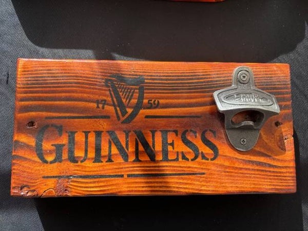 Guinness Bottle Opener Plaque