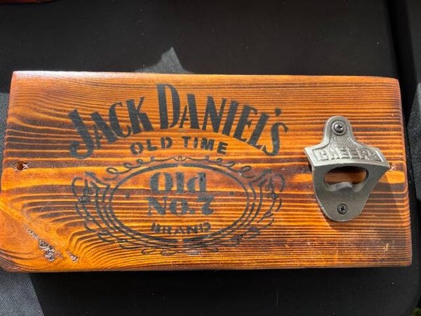 Jack Daniel's Bottle Opener Plaque