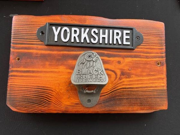 Yorkshire Bottle Opener Plaque