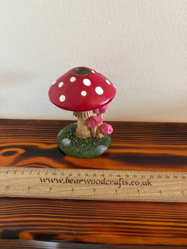 Mushroom Tea Light Holder