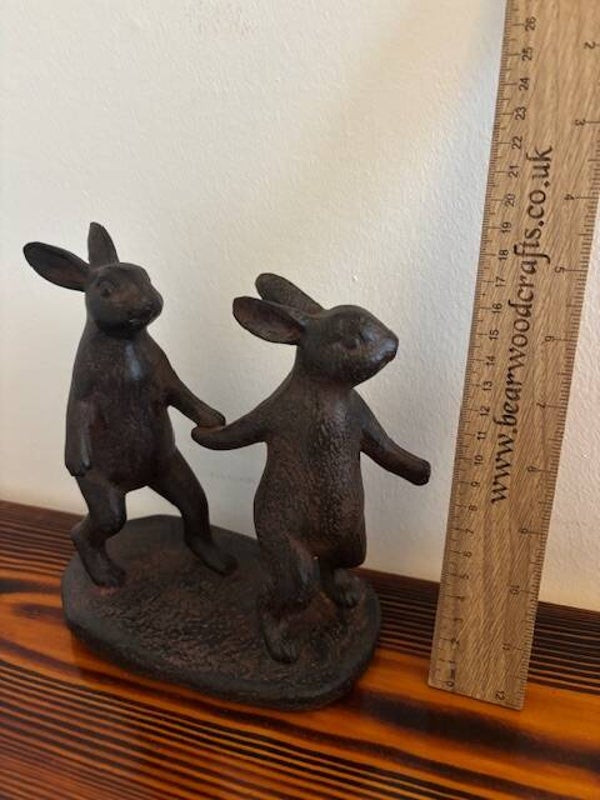 Rabbits Holding Hands