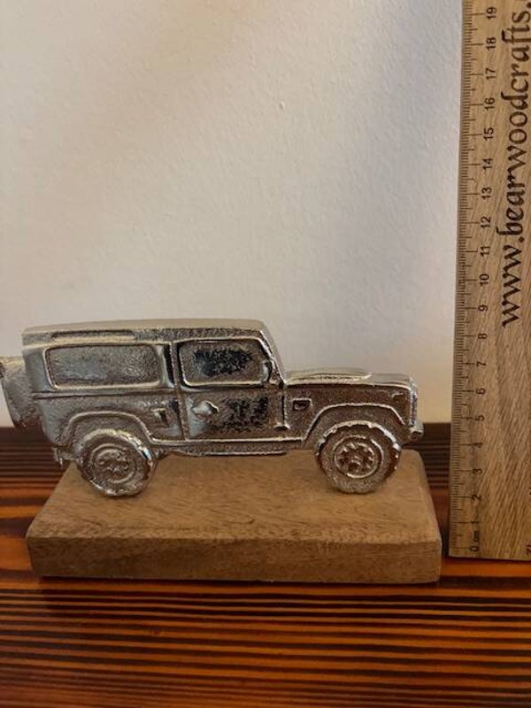 Cast Iron Jeep Ornament