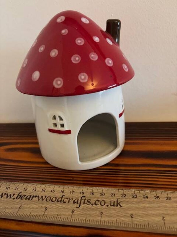 Mushroom Tea Light Holder