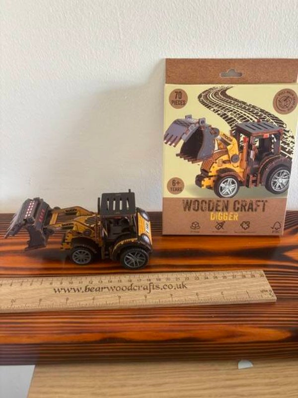 Woodcraft Digger 3D Jigsaw Puzzle