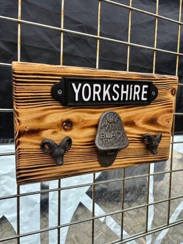 Yorkshire Bottle Opener Plaque