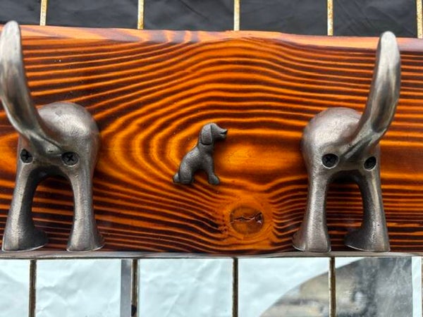 Dog Tail Coat Hook Rack