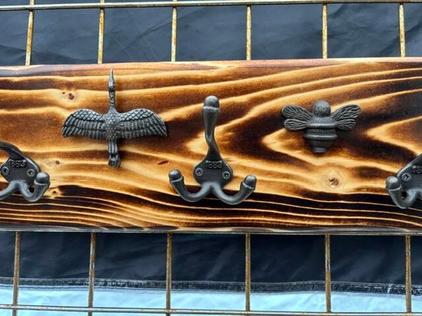 Bee & Bird Coat Hook Rack