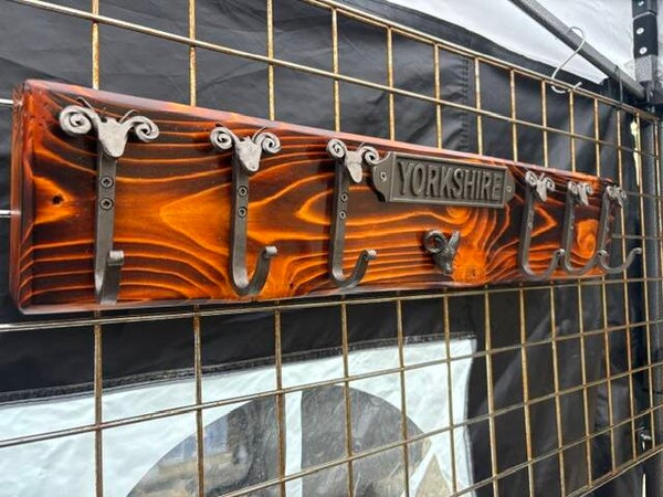Yorkshire Ram Coat Hook Rack