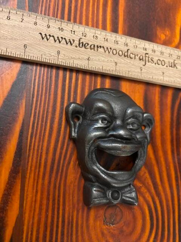 Cast Iron Bow Tie Man Bottle Opener