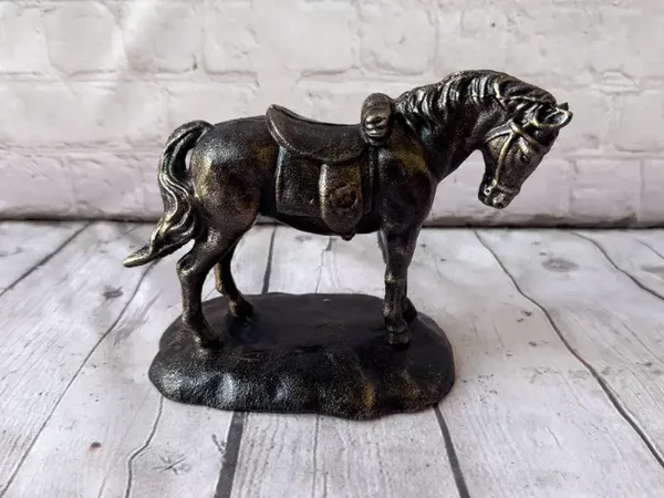 Horse Figure On Base