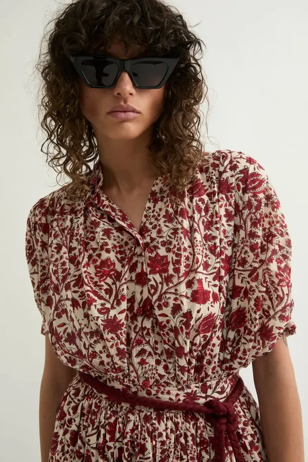 Blouse Ajmer florale - Laurence Bras