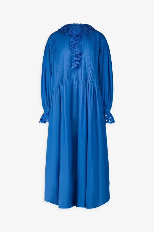 Robe longue bleue Poem - Laurence Bras