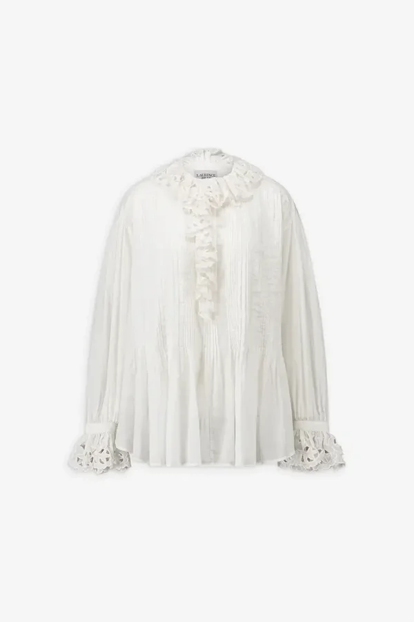 Blouse Poema blanche - Laurence Bras