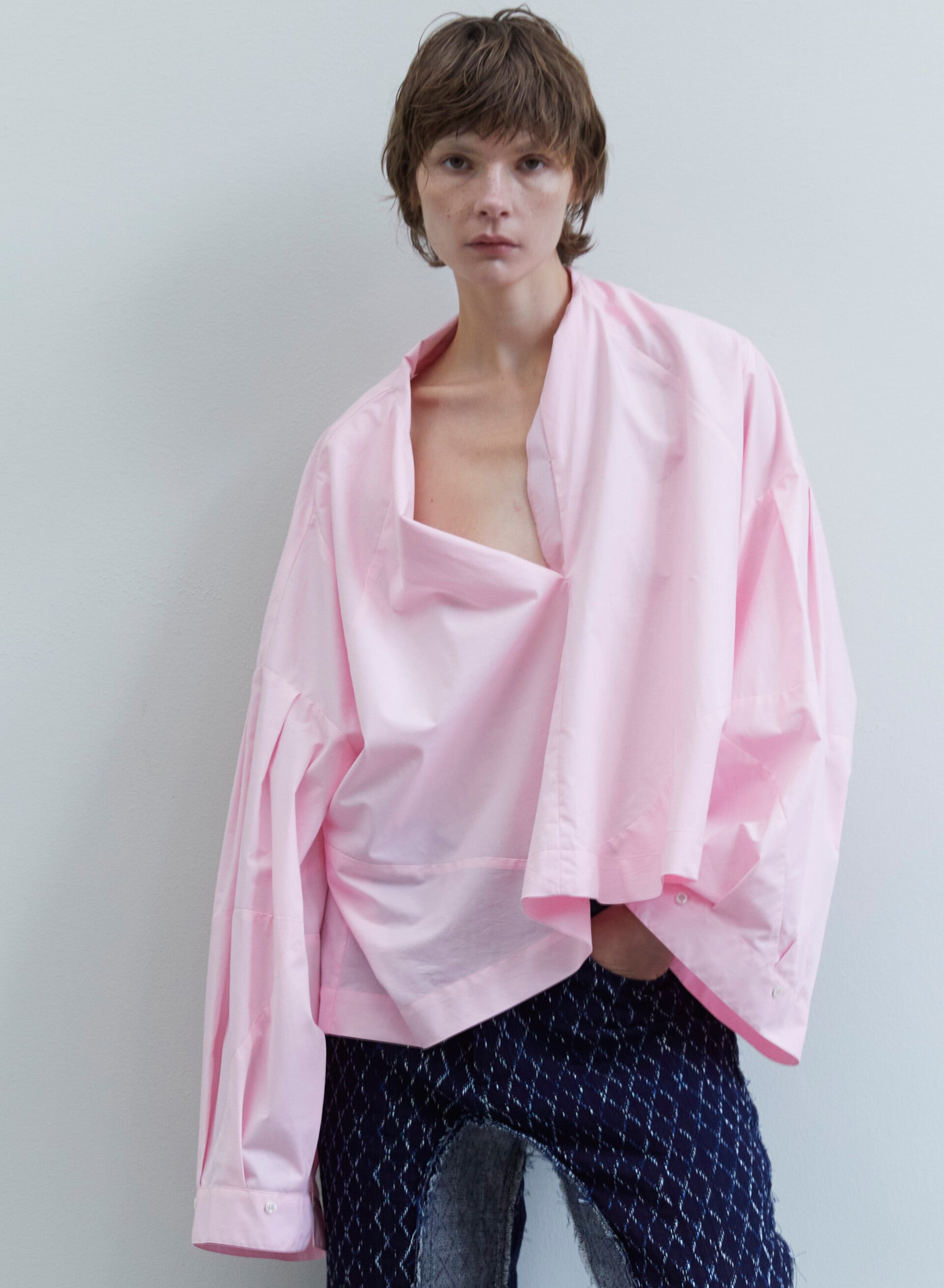 Blouse Clo Clo  rose- Jejia