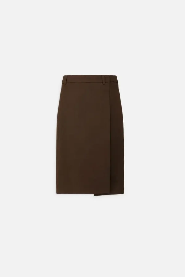 Jupe Cassandre marron - Laurence Bras