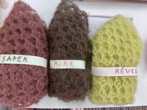 Triangle mohair et soie - Parenthèse