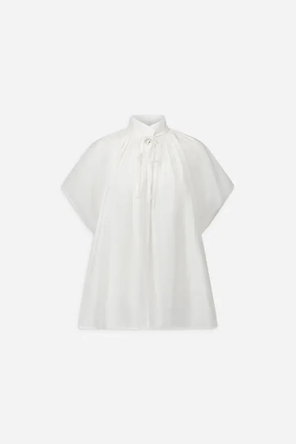 Blouse Wheeless blanche - Laurence Bras