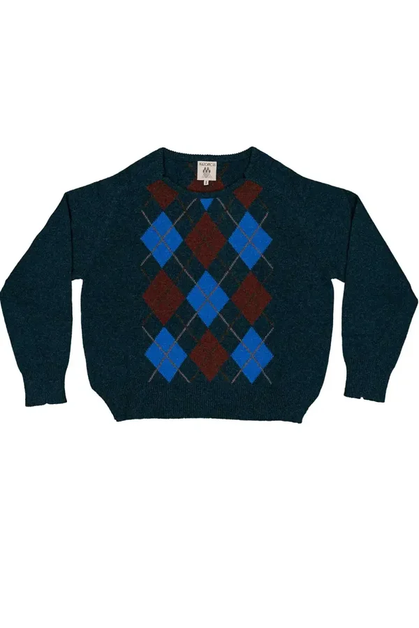 Pull Raymond Bleu Hiver - Mazurkas