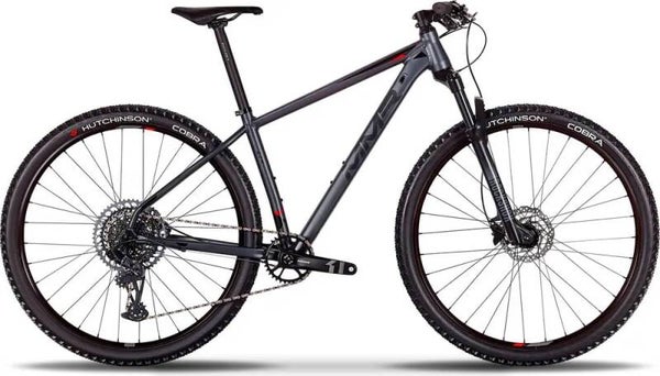 MMR FIETS MTB (2021) ZEN 29 10 - GRAPHITE BLACK.N.RED, maat S