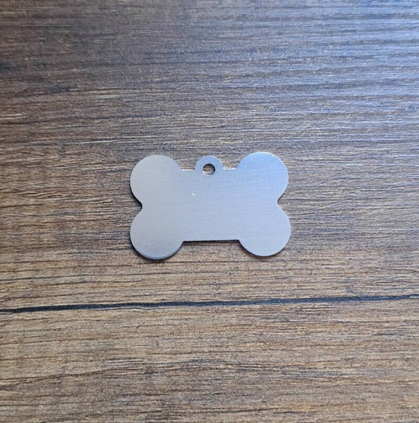 Médaille personnalisable chien - ARGENTE