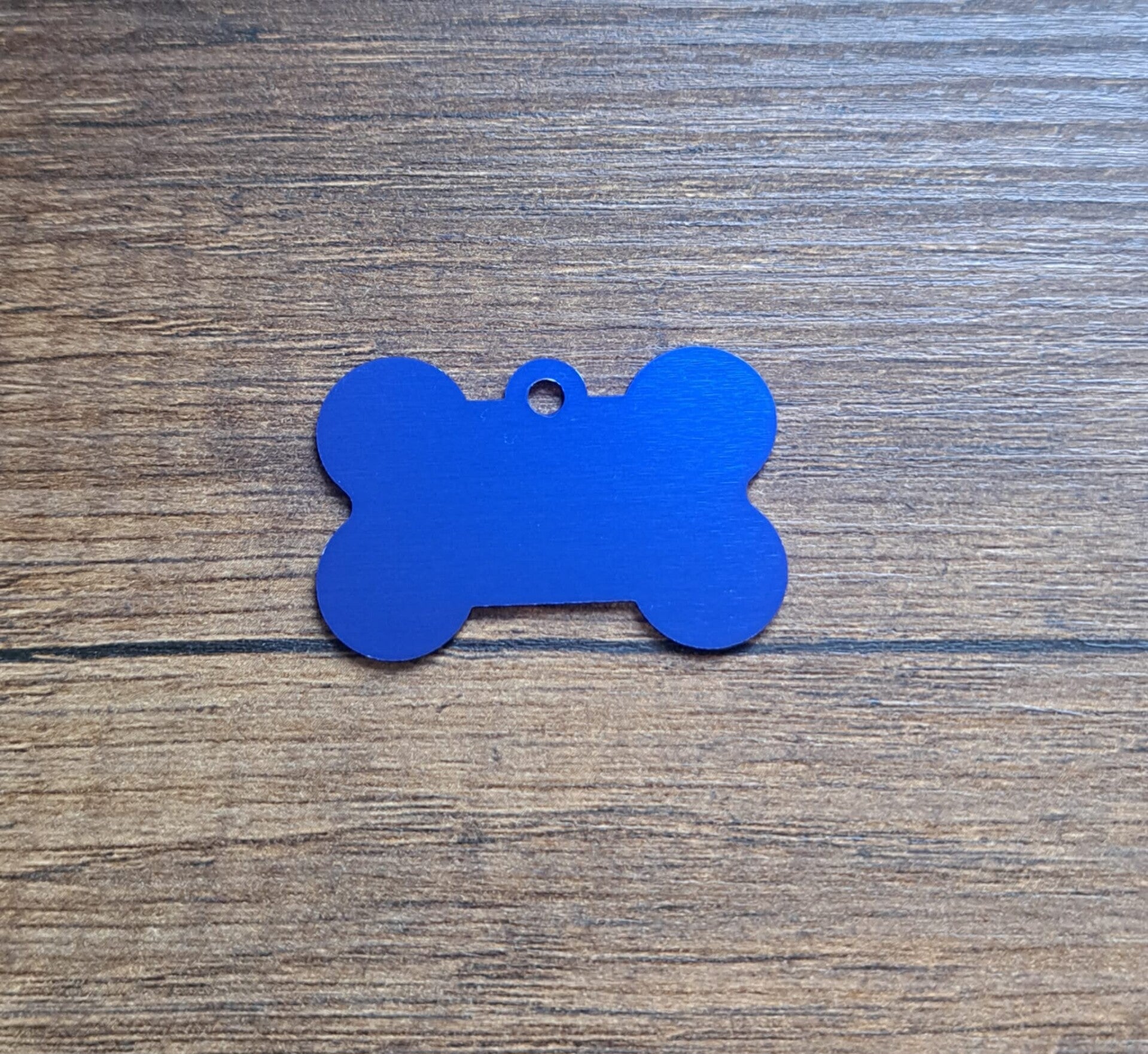 Médaille personnalisable chien - BLEU ROI