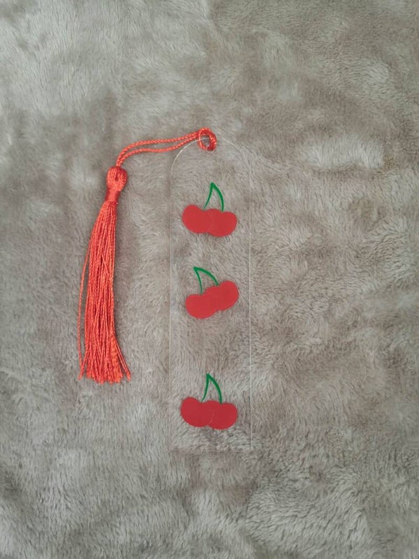 Marque-page - Cerises