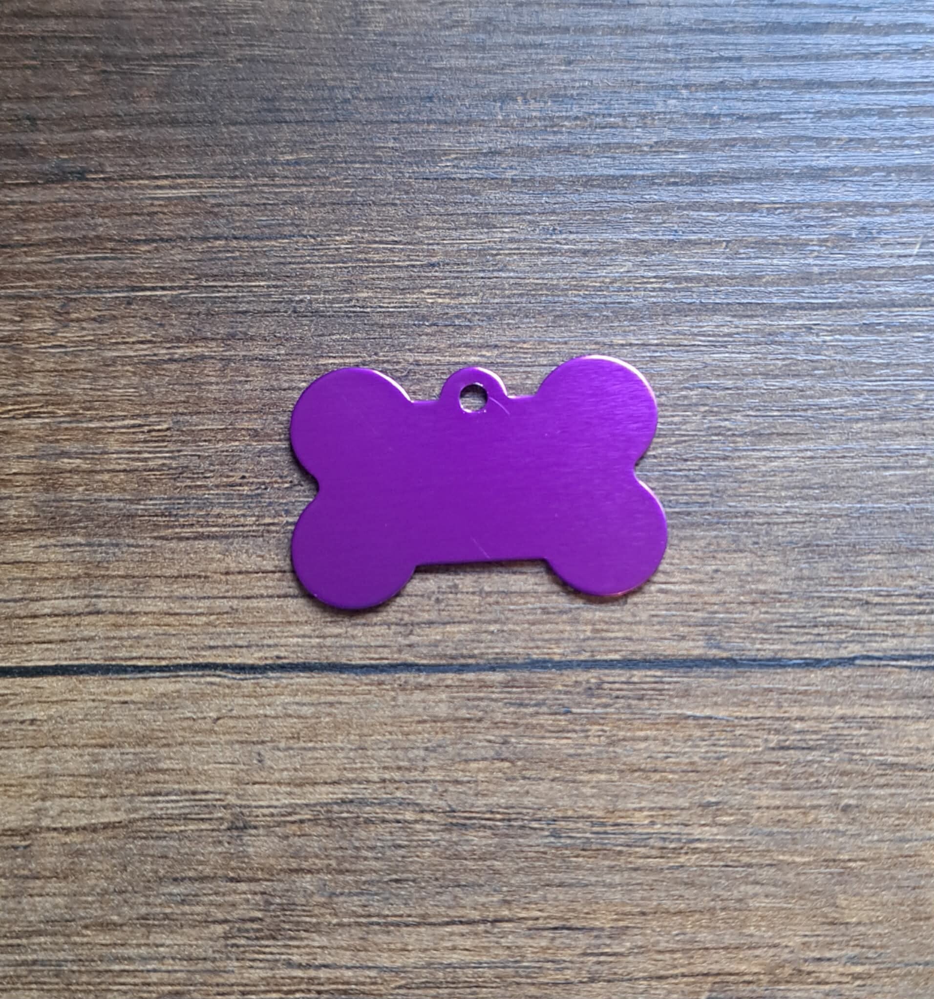 Médaille personnalisable chien - MAUVE
