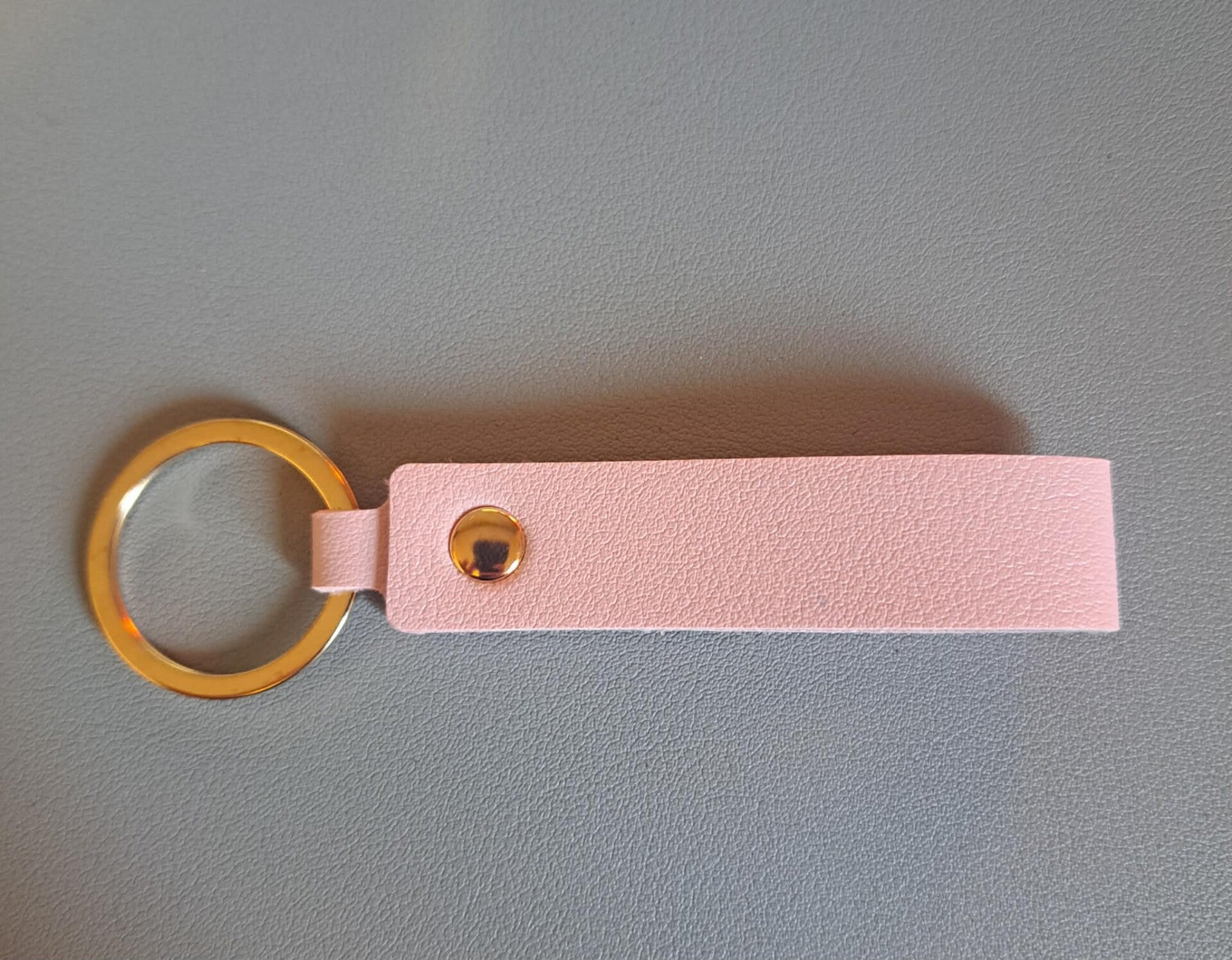 Porte clé rectangulaire - ROSE
