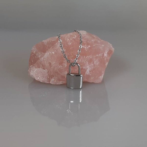 Rvs as sieraad hangslotje