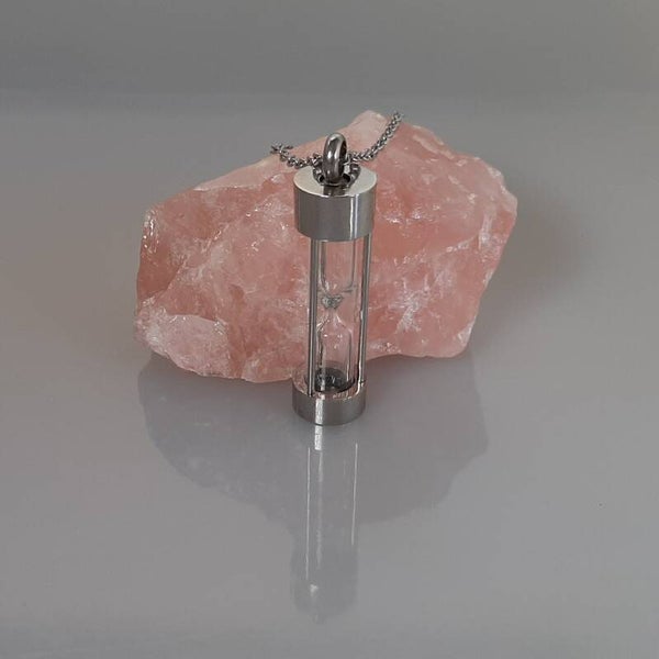 Rvs as sieraad zandloper