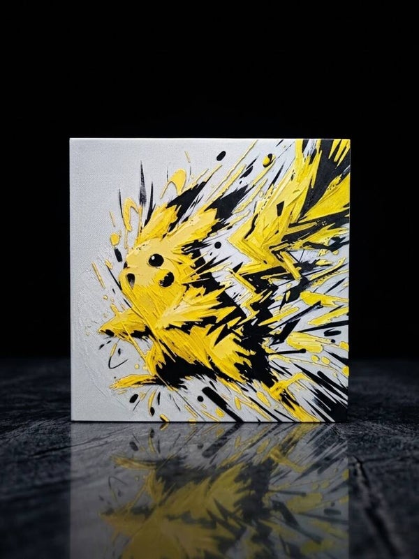 Pickachu Wall art - 20x20 cm
