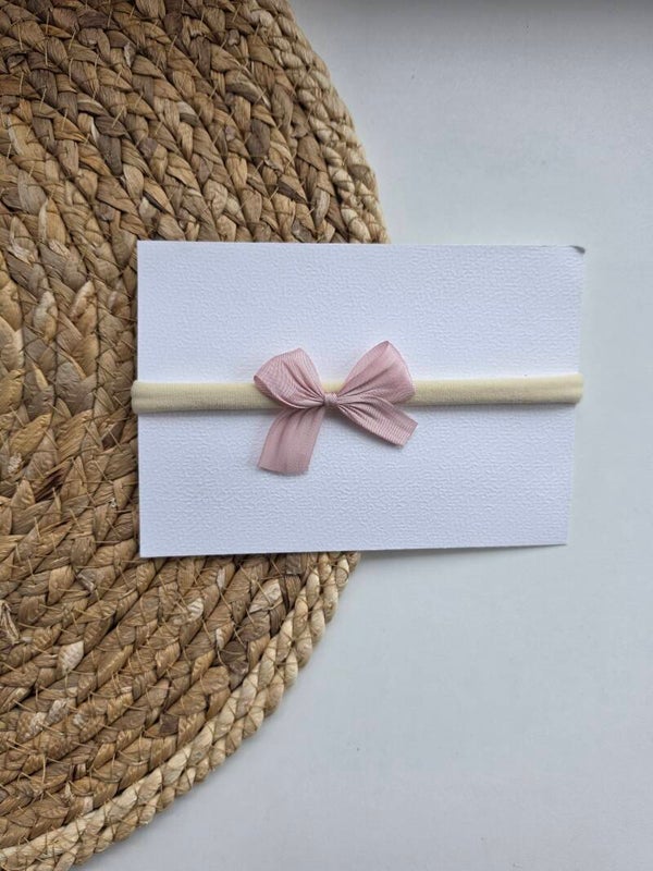 Haarbandje strik pink